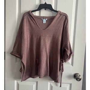 Pullover Sweater with Hoodie